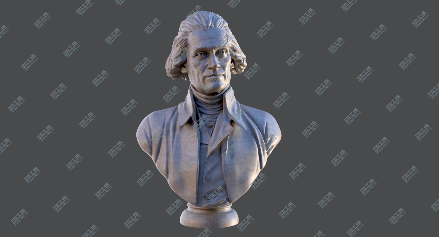 images/goods_img/2021040161/Thomas Jefferson Bust 3D model/2.jpg